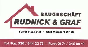 Baugeschäft Rudnick und Graf GbR