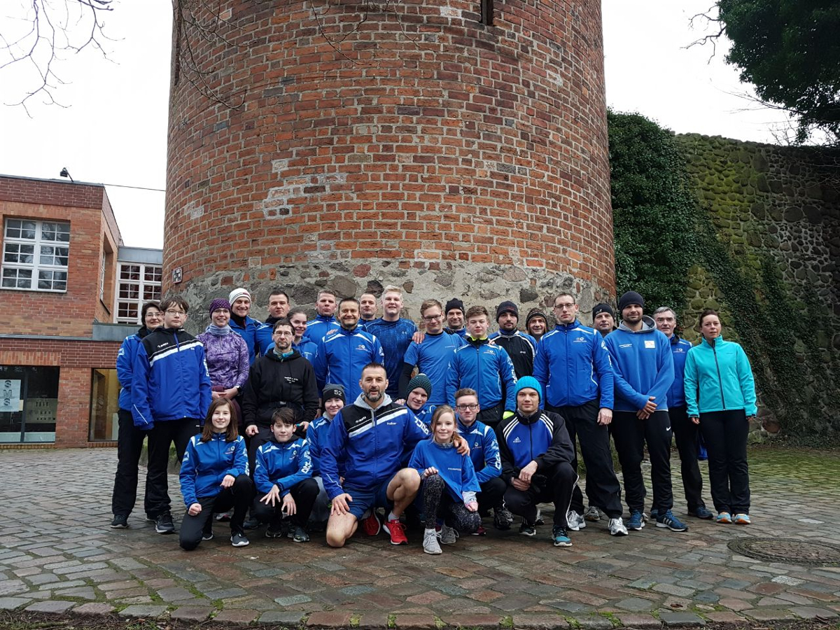 Teilnehmer des JSV Bernau beim Silvesterlauf 2017